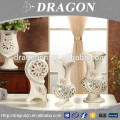 Bedroom carved ceramic big art deco vase